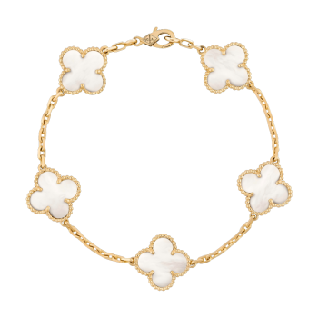 Van Cleef & Arpels five-flower bracelet